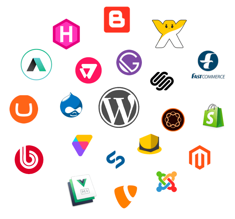 cms platform logos